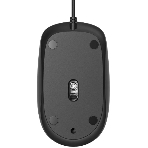 Мышь проводная AULA AM106 черный, 2000 dpi, USB, кнопки - 4