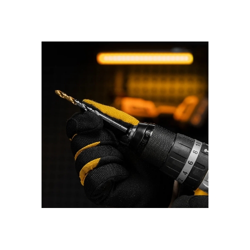 Сверло спиральное по металлу Denzel 6 x 93мм, Р6М5, Golden Tip