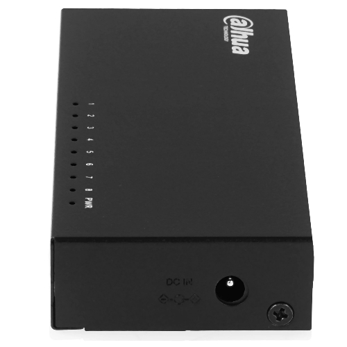 Коммутатор Dahua DH-PFS3008-8ET, 8×100 Мбит/с, неуправляемый