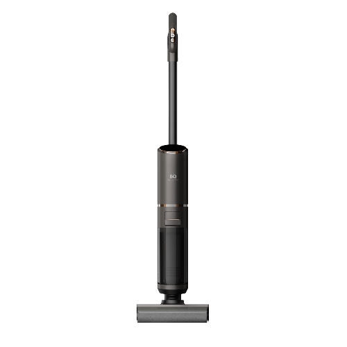 Пылесос вертикальный BQ VCA1006W Aqua Pro серый, питание от аккумулятора, 90 Вт, уборка суxая/влажная, пылесборник 0.75 л