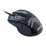 Мышь проводная GMNG XM007 черный/красный, 10000 dpi, USB, кнопки - 7