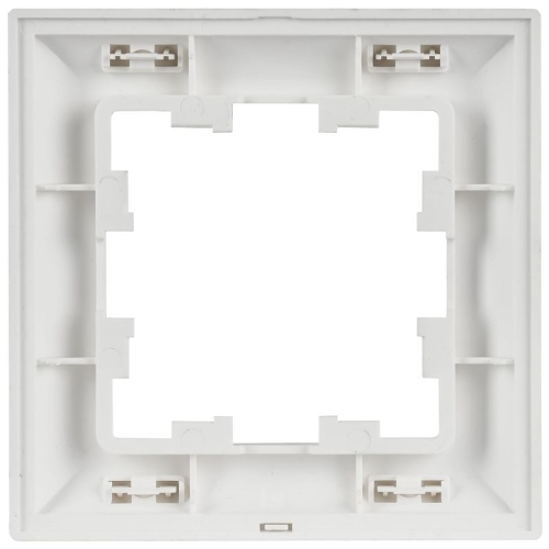 Рамка 1-м IEK BR-M12-12-K91 BRITE РУ-1-БрАБ арктич. бел./бел.