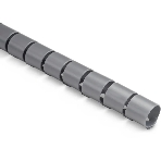 Кабельный органайзер Buro Spiral Hose 15x1500мм Silver