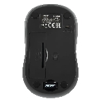 Мышь беспроводная Acer OMR134 серый, 1000 dpi, радиоканал, USB, кнопки - 3