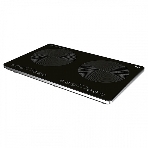 Индукционная плитка BQ HP105W Black-Silver, Мощность 3500 Вт (2000 Вт левая конфорка + 1500 Вт правая конфорка)