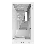 Компьютерный корпус XPG INVADER X WHITE (INVADERXMT-WHCWW) Mid-Tower Gaming ATX PC Case with Panoramic View, Tempered Glass Panels, and RGb Lighting Black
