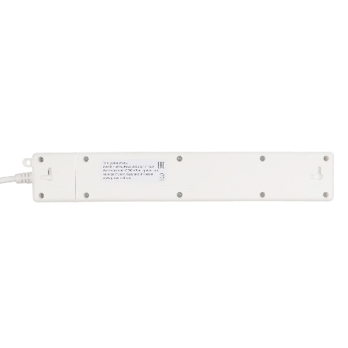 Бытовой удлинитель PowerCube, 4 р с/з вык., 3USB, 3500 Вт, 16А, 1.9 м, 3x1,0 (белый) PC-6-2M