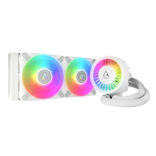 Жидкостная система охлаждения Arctic Liquid Freezer III 240 A-RGb белый, 120 мм, алюминий, 2800 об/мин, 25 дБ, 4 pin, 250 Вт