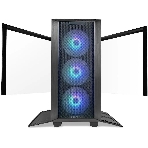 Компьютерный корпус Lian-Li Lancool III RGB черный без БП ATX 10x120мм 3x140мм 2xUSB 3.0 audio bott PSU