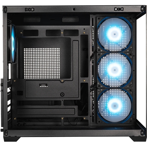 Компьютерный корпус без блока питания PCCooler C3T700 ARGB BK, Midi-Tower, TG, 4x120мм ARGB, 1xUSB-A 3.0 + 1xUSB-A 2.0 + 1xUSB-C, ATX, mATX, mITX черный