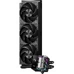 Система жидкостного охлаждения PcCooler DS360 Pro Digital ARGb Soc-AM5/AM4/1200/1700/1851 черный 4-pin 15-34.3dB Al LCD 310W Ret (D7-S360WBKN-GL)