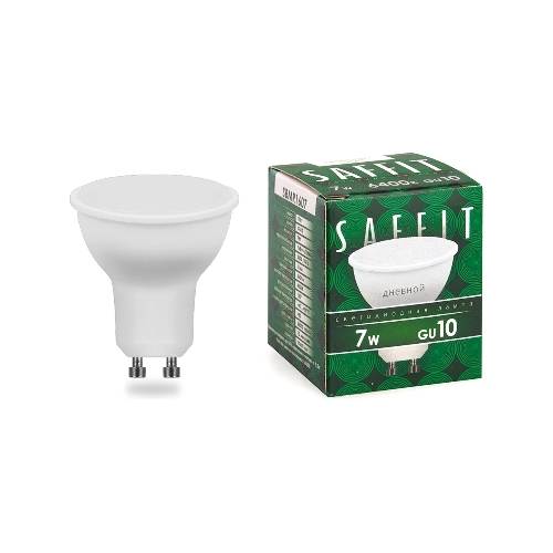 Лампа светодиодная SAFFIT SBMR1607 (55147) 7Вт 230В GU10 дневной