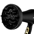 Фен BRAYER BR3010 черный/золотистый, 2200 Вт
