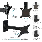 Кронштейн для телевизора Arm Media MARS-01 черный, 10