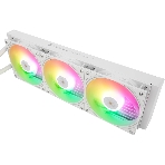 Водяное охлаждение для процессора Water Cooling System Thermalright Frozen Warframe 360 Ultra White Argb (360мм, White, ARGb/Fans: 3x120мм, 70.84CFM, 29.8dBA, 2000RPM/Pump height 60мм, 23dBA, 3000RPM, Rad thickness 27mm/S: 1200, 1700, 1851, 2011, 2066, 115X, AM5, AM4)