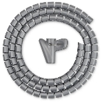Кабельный органайзер Buro Spiral Hose 15x1500мм Silver