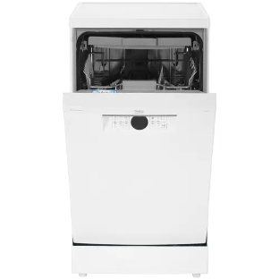 Посудомоечная машина Beko BDFS26120WQ, белый, 44.8 см, 11 компл., сушка конденсационная, 46 дБ, класс A