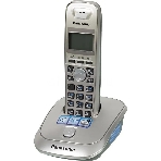 Телефон Panasonic KX-TG2511RUN (платиновый) АОН, Caller ID,спикерфон на трубке,переход в Эко режим одним нажатием
