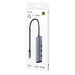 USB-концентратор CUDY UH405, USB Type-C, HDMI, USB, адаптер/ USB Type-C