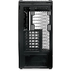 Компьютерный корпус без блока питания HSPD F711-TGbK, Panoramic Full Tower, Black, TG, 0.7 SPCC, no fans ATX, mATX, mITX 190/420/280мм 2x2.5