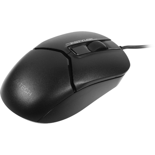 Мышь проводная A4Tech Fstyler FM12S черный, 1200 dpi, USB, кнопки - 3