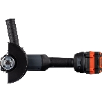 Угловая шлифовальная машина бесщеточная УШМ Anycons JM-125S, 125м, 21В, 8500 об/мин, 2 акб, JM-1252