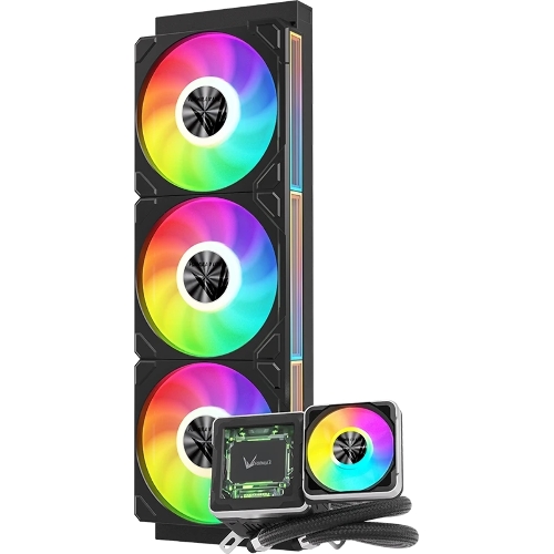 Система жидкостного охлаждения Formula V Line Cryo Wing Digi 360 BK, 360мм, LCD 2.73