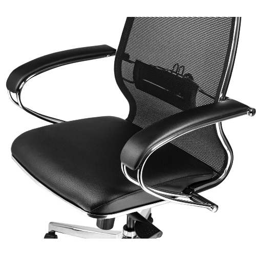Кресло Метта Comfort S Infinity Easy Clean сет./экокожа с подголов. крестов. металл хром (комплект 1 шт)