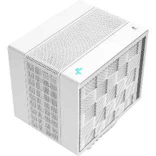 Кулер для процессора DEEPCOOL ASSASIN 4S WH белый, 140 мм, алюминий/медь, 1800 об/мин, 29.3 дБ, 4 pin, 250 Вт, 164 мм