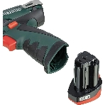 Дрель-шуруповерт аккумуляторная Metabo PowerMaxx BS 600984000, Аккумуляторный, 10,8В, 2 АКБ
