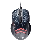 Мышь проводная GMNG XM007 черный/красный, 10000 dpi, USB, кнопки - 7