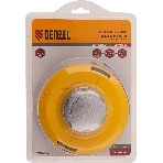 Катушка Denzel тримм. полуавтомат. легкая заправка лески гайка m10x1.25 винт m10-m10 алюм.кн