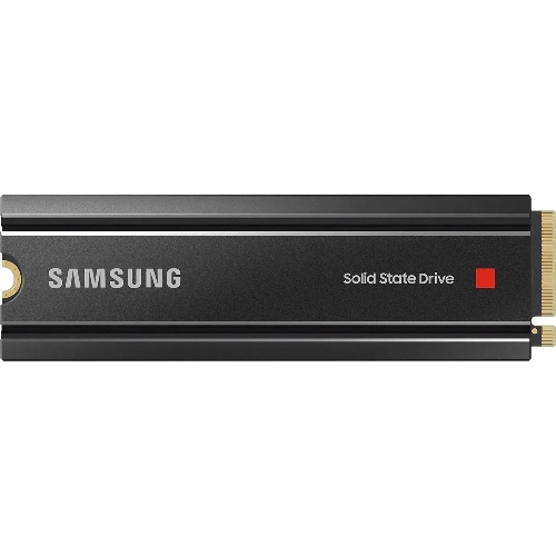 Накопитель SSD Samsung 980 PRO, 1TB, PCIe 4.0 x4, M.2 2280, NVMe, R/W 7000/5000, с радиатором