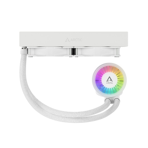 Жидкостная система охлаждения Arctic Liquid Freezer III 240 A-RGb белый, 120 мм, алюминий, 2800 об/мин, 25 дБ, 4 pin, 250 Вт
