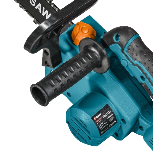 Цепная пила аккумуляторная Bort BKS-2112 18В Li-Ion, Makita 18V LXT, шина 305мм, Бесщеточный, Шаг цепи, дюйм 3/8, холостого хода, об/мин 0-3 400, вес 2 кг, БЕЗ АКБ И ЗУ [93418422]