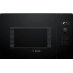Микроволновая печь встраиваемая Bosch BEL454MB1F 6 Series, 900Вт,LED-display,AutoPilot 8, 25 л, гриль, черный, 382x594x388 мм