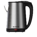 Чайник электрический Maxvi KE1822S silver-black