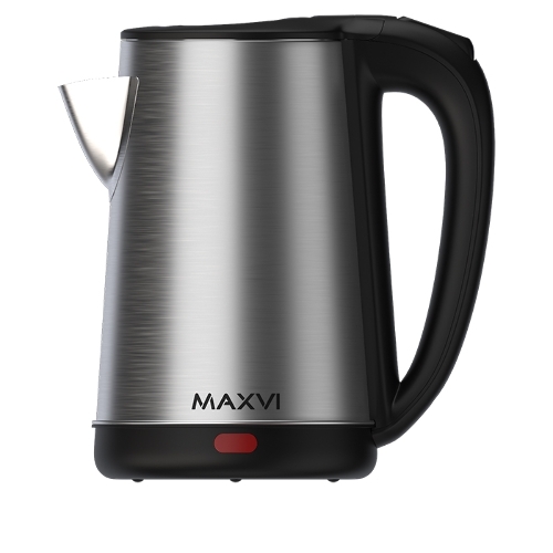 Чайник электрический Maxvi KE1822S silver-black