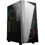 Компьютерный корпус ZALMAN S4 Plus, ATX, черный, WINDOW, 1x5.25