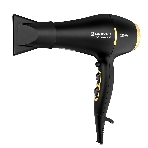 Фен BRAYER BR3010 черный/золотистый, 2200 Вт