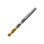 Сверло спиральное по металлу Denzel 6 x 93мм, Р6М5, Golden Tip