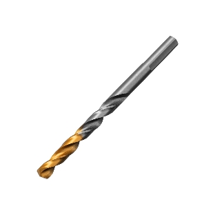 Сверло спиральное по металлу Denzel 6 x 93мм, Р6М5, Golden Tip