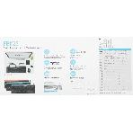 Клавиатура беспроводная A4Tech Fstyler FBK25, USB, Bluetooth/Радиоканал, черный/серый