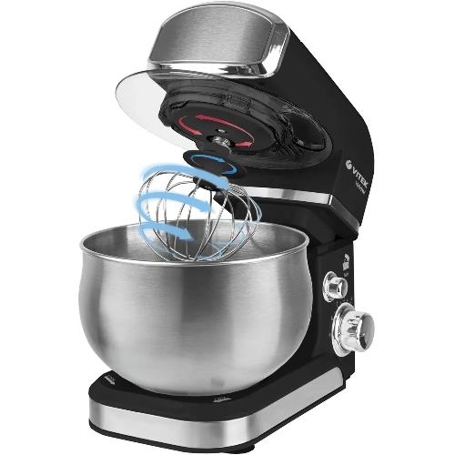 Кухонная машина Vitek Midnight VT-4116 черный/стальной