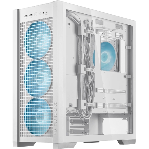 Компьютерный корпус ASUS TUF GAMING GT302 TG ARGb белый/GT302/ARGb FANS/WHT (90DC00I3-B19000)