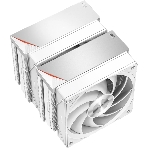 Кулер для процессора PCCooler RZ620 WH (260W, 4-pin PWM, 158мм, Al/Cu, 6x6мм, 2x120мм, 86.73CFM, 32dBA, 1800RPM, S: 1851/1700/1200/115X, AM5/AM4, белый)