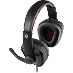 Гарнитура Defender Quake LED чёрный, проводная, подсветка