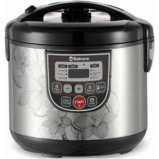 Мультиварка Sakura SA-7753B 5 л, 800 Вт, функция 