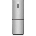 Холодильник Gorenje NRK619FAS4 серый двухкамерный 207/93л морозилка снизу, No Frost