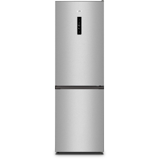 Холодильник Gorenje NRK619FAS4 серый двухкамерный 207/93л морозилка снизу, No Frost